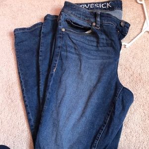 Stretchy skinny jeans